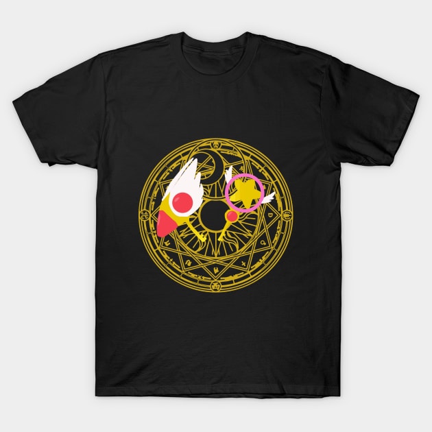 Cardcaptors Magic Circle Tee T-Shirt by mandidesign